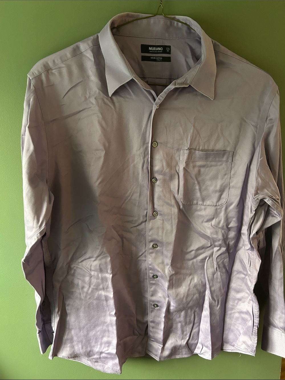 Murano Lavender Button-Up Dress Shirt